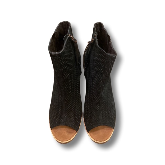 TOMS Peep Toe Heel Bootie - Picture 2 of 6